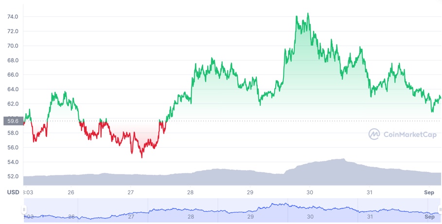 ICP token price